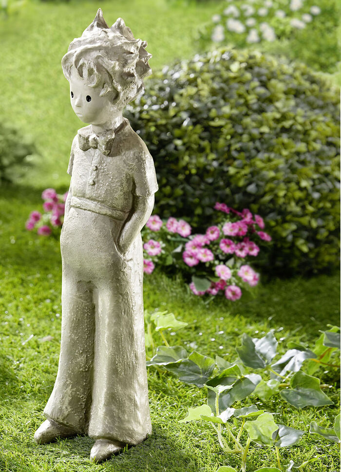 Dekofigur Der kleine Prinz GRAU