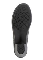 Gemini, sommerliche Damen-Pumps, Weite G, aus Leder SCHWARZ