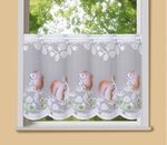 Handcolorierte Fenster- und T&uuml;rdekoration 