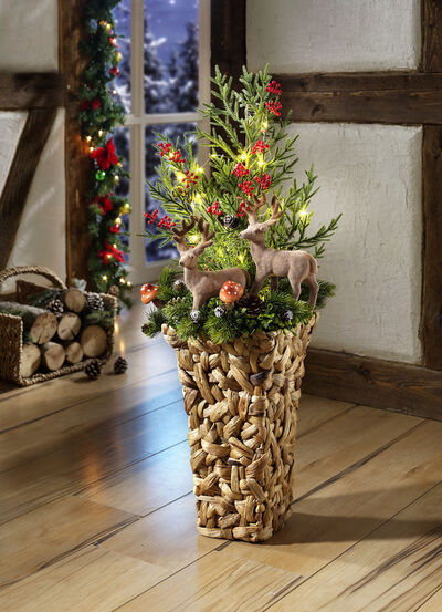 Wintergesteck mit Vase 