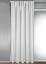 Halbtransparente &Uuml;bergardine SILBER