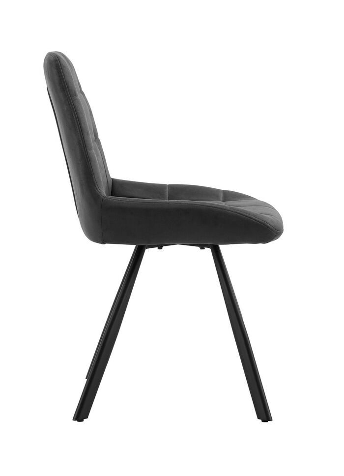 Esszimmerst&uuml;hle, 4er-Set, mit Metallgestell 