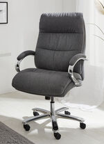 Komfortabler Chefsessel GRAU