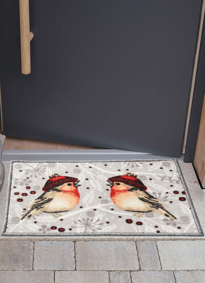 Fußmatte mit rutschhemmender Rückseite 