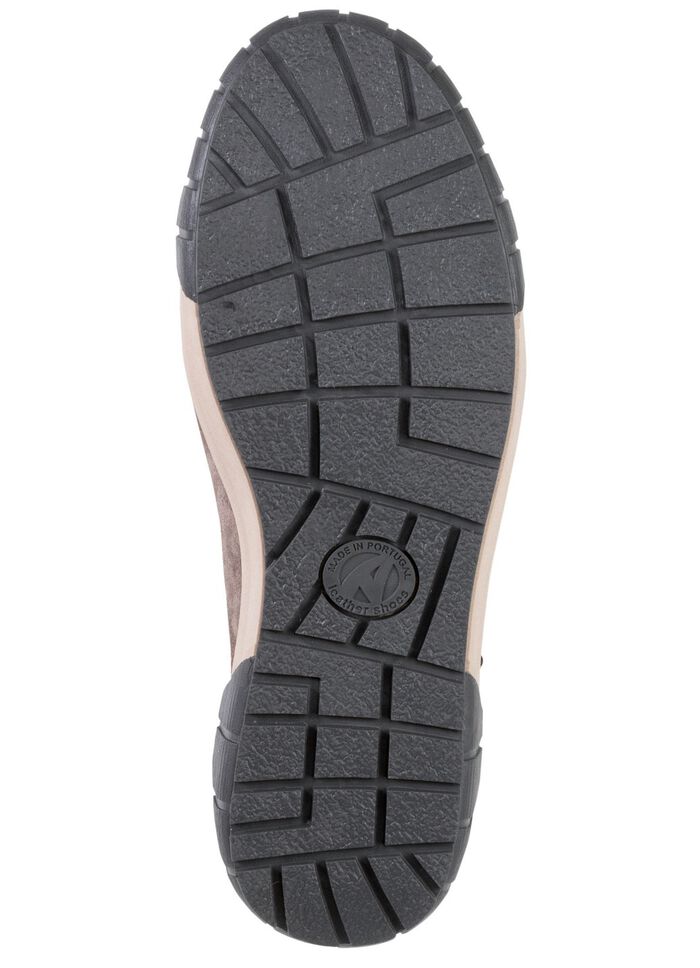 ELENA EDEN Schn&uuml;r-Bootie mit zwei Seitenrei&szlig;verschl&uuml;ssen TAUPE