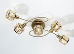 LED-Deckenleuchte aus Metall GOLD