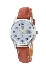 Sportliche Funk-Solar Damenuhr  