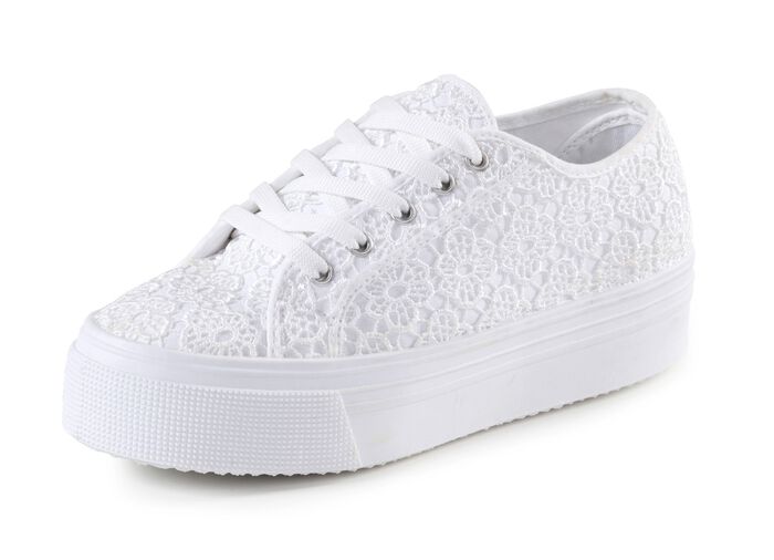 Elegante Damen-Schn&uuml;rschuhe, mit herausnehmbarem Fu&szlig;bett 