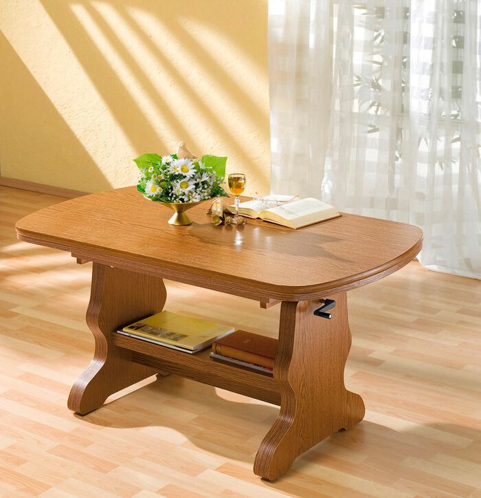 Couchtisch mit melaminbeschichteter Oberfl&auml;che 