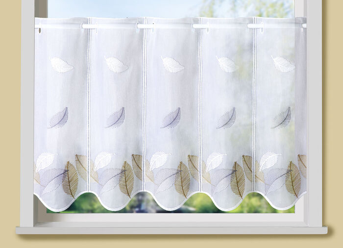 Kurzstore Blätter mit Stangendurchzug 