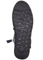 ELENA EDEN Schnür-Bootie aus Veloursleder MARINE