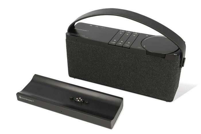 Kabelloser TV Lautsprecher mit Sprach- und Dialogverstärker 