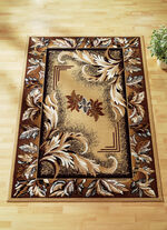 Br&uuml;cken/Teppiche und Bettumrandungen mit Mittelmotiv BEIGE MITTELM.