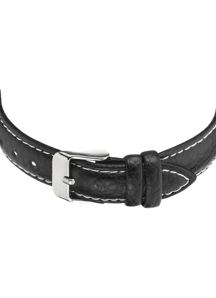 Modische, sportliche Damen-Lederarmbanduhr 