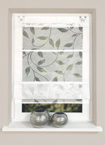 Luftig-leichtes und superpraktisches Magnetrollo WEISS