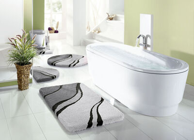 Moderne Badgarnitur von Kleine Wolke GRAU