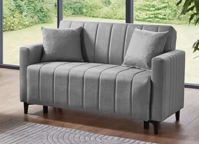 Frei im Raum aufstellbare Polsterm&ouml;bel mit Bettfunktion 