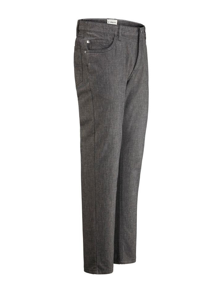 "Redpoint"-Hose in Wolloptik in 3 Farben DUNKELGRAU MELIERT