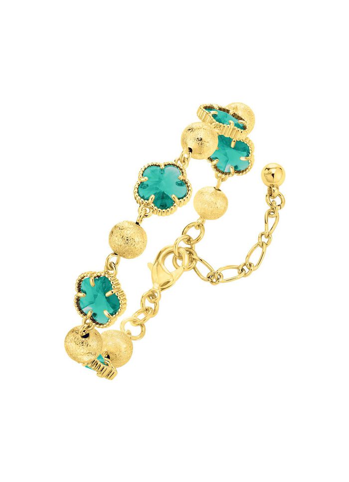 Schmuckset, 3-teilig, im Blumendesign 