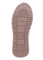 ELENA EDEN Sneaker aus Nappa-, Veloursleder und Textil in Netzoptik 