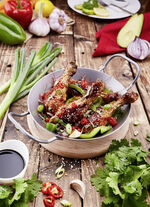 Schlemmerpf&auml;nnchen aus Eisen EDELSTAHL