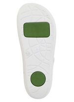 Mubb, sommerliche Damen-Clogs, Weite H, mit herausnehmbarem Fußbett WEISS