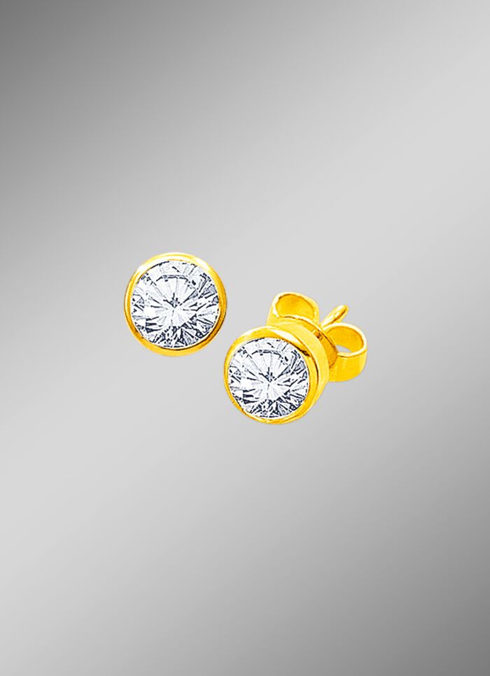 Hochwertiger Single-Ohrstecker mit Brillant 