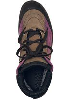 Schn&uuml;r-Stiefelette in interessanter Farbkombination 