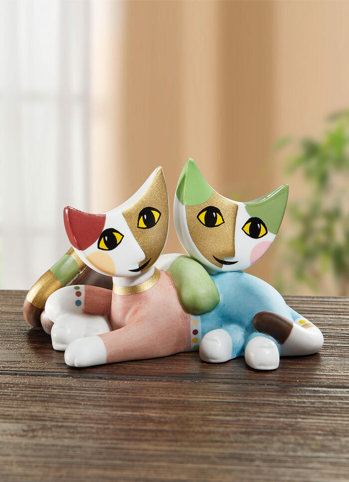 Mini-Katzenpaar aus der Rosina-Wachtmeister-Kollektion 