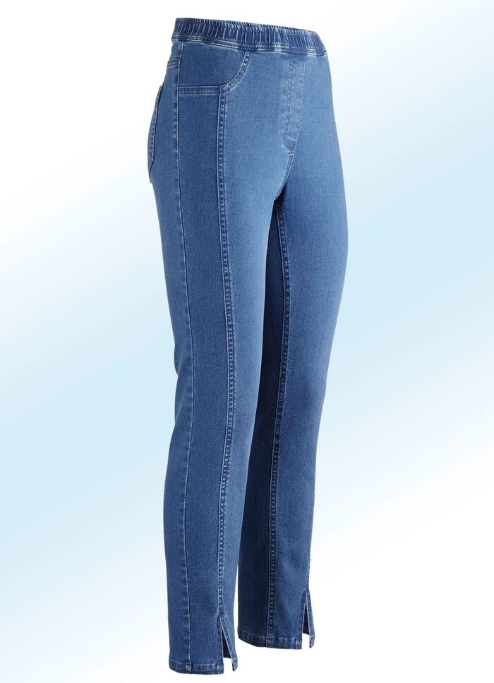 Jeans in Schlupfform JEANSBLAU
