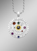 Interessanter Anhänger in Bicolor 