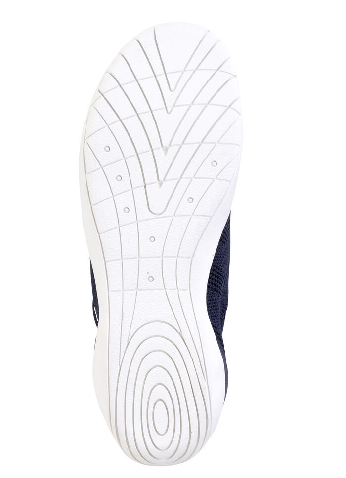 Barfußschuh aus dehnbarem Strick-Material MARINE