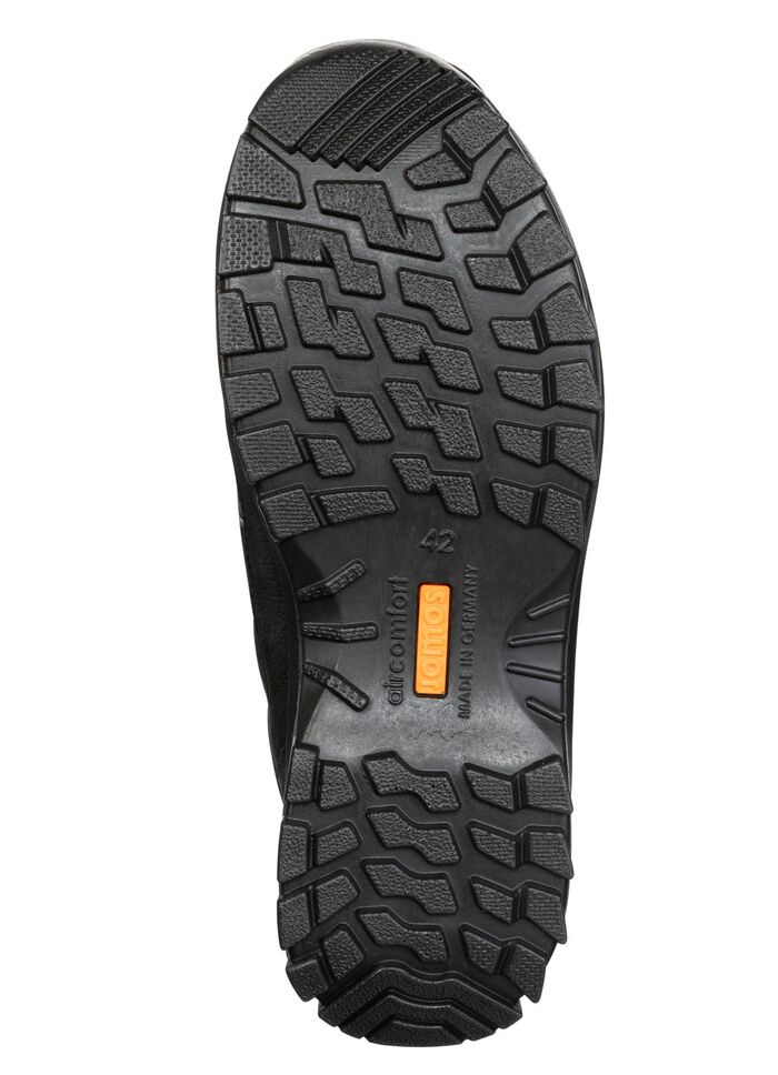 Atmungsaktive Herren-Boots, Weite K, mit herausnehmbarem Fu&szlig;bett SCHWARZ-NACHTBLAU