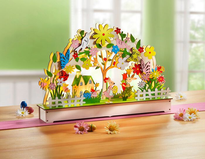 Beleuchteter LED-Lichterbogen 