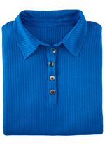Laurina Poloshirt mit Knopfleiste ROYALBLAU