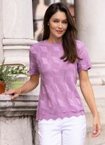 Pullover in weich fließender Qualität 