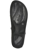 ELENA EDEN, klassische Damen-Sandalen, Weite H, mit Klettverschluss SCHWARZ