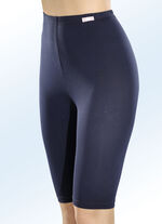 Zweierpack Radlerhosen mit Dehnbund 1X MARINE, 1X GRAU MELIERT