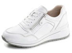 ELENA EDEN, bequeme Damen-Sneaker, Weite H, mit herausnehmbarem Fußbett WEISS