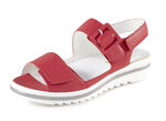 Waldläufer Sandale mit Zier-Schnalle ROT