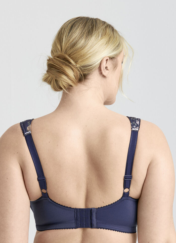Miss Mary BH mit farbharmonischem Floraldessin MARINE-BUNT