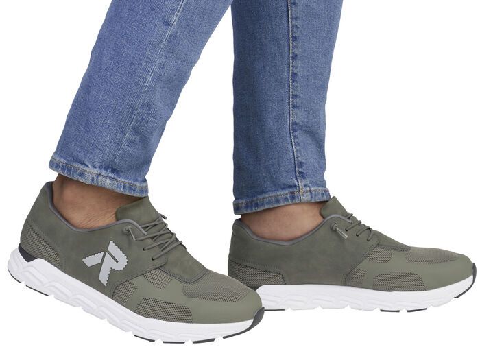Rieker Sneaker mit elastischer Zierschnürung OLIV