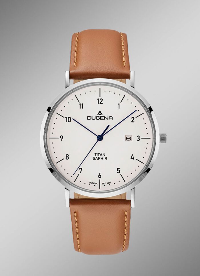 Quarz Herren-Partneruhr von Dugena 