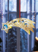 Beleuchteter Fensterkomet 