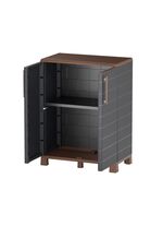 Gartenschrank &bdquo;Portofino Night&ldquo;, 2-t&uuml;rig 