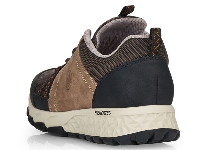 Rieker Sneaker mit Schn&uuml;rung TAUPE-BRAUN-SCHWARZ