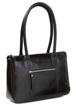 Laurina, Tasche, Damen, aus Leder SCHWARZ