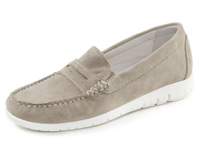 ELENA EDEN, klassische Damen-Slipper, Weite H, mit herausnehmbarem Fußbett 