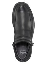 Wetterfeste Stiefelette mit zwei Rei&szlig;verschl&uuml;ssen SCHWARZ