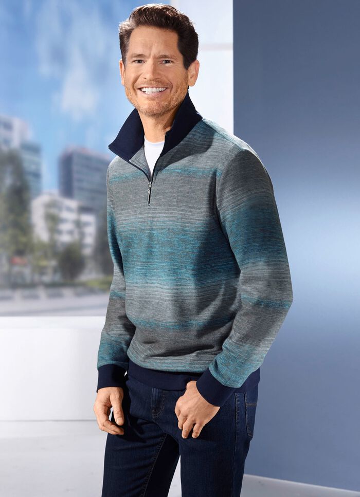 Troyer mit kurzem Rei&szlig;verschluss 